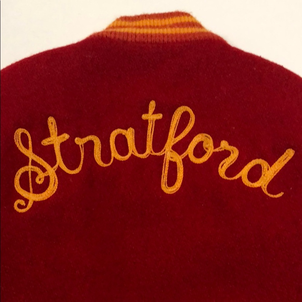Vintage Varsity Jacket Stratford, CT Highschool